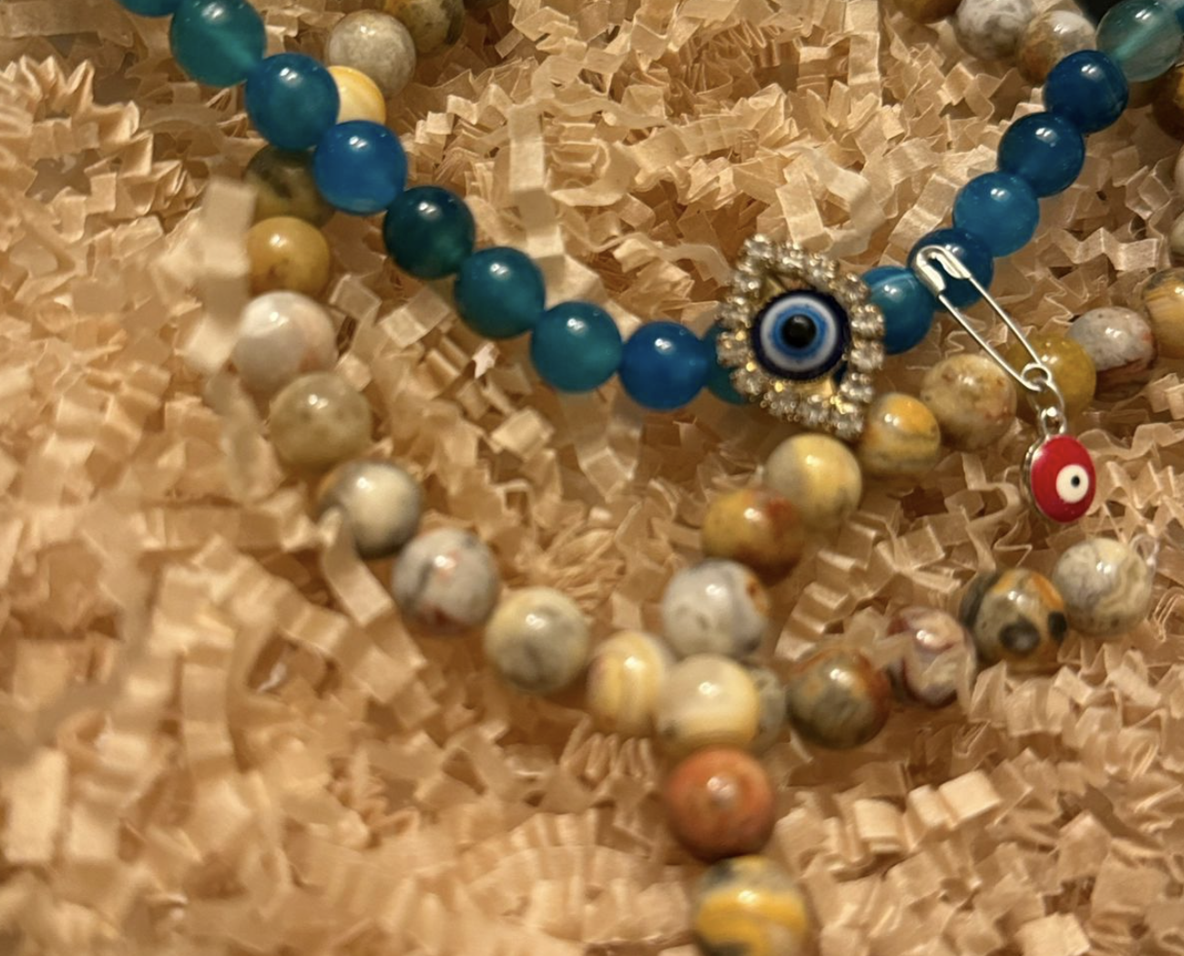 living Stone BLUE  Energy of Luck 200AED